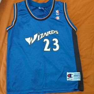 Champion Kids Blue Wizards Jersey Michael Jordan